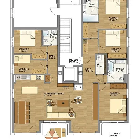 Gartenferienwohnung In By A-appartments דירה *